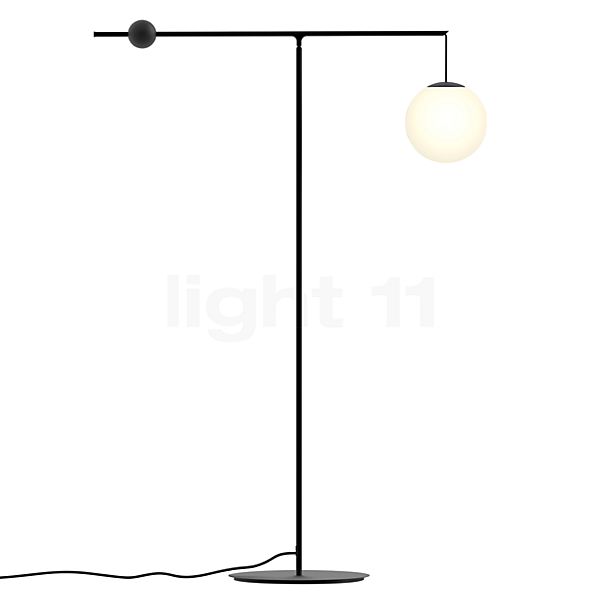 Luceplan Malamata Floor Lamp black matt