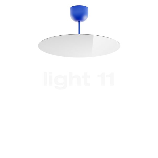 Luceplan Millimetro Pendel LED blå/blå - H. 23 cm - ø50 - Dali