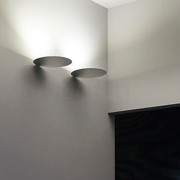 Luceplan Millimetro, lámpara de pared LED cubierta blanco - ø25 cm