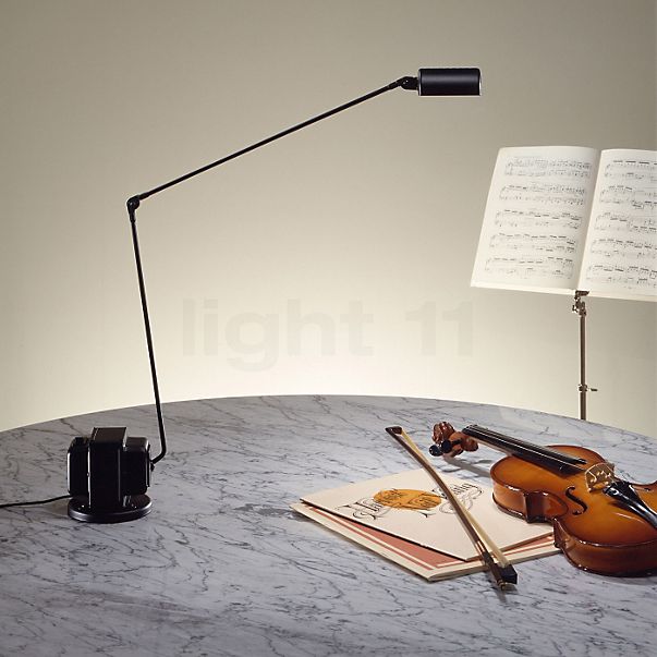 Lumina Daphine Tavolo LED soft-touch noir - 3.000 K