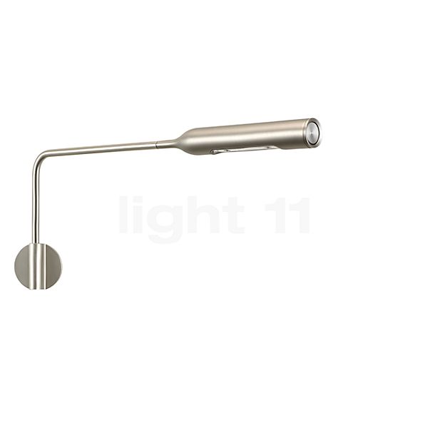 Lumina Flo Væglampe LED nikkel børstet - 2.700 K - exkl. Forkoblinger