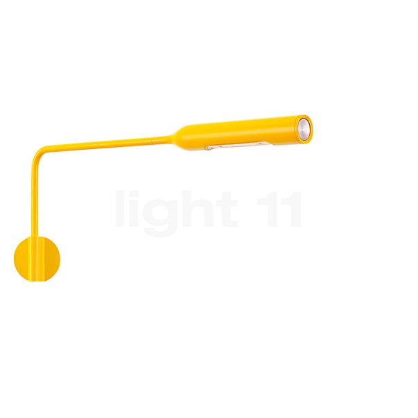 Lumina Flo Wall Light LED yellow matt - 2,700 K - exkl. Ballasts