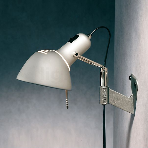 Lumina Naomi, lámpara de pared aluminio anodizado
