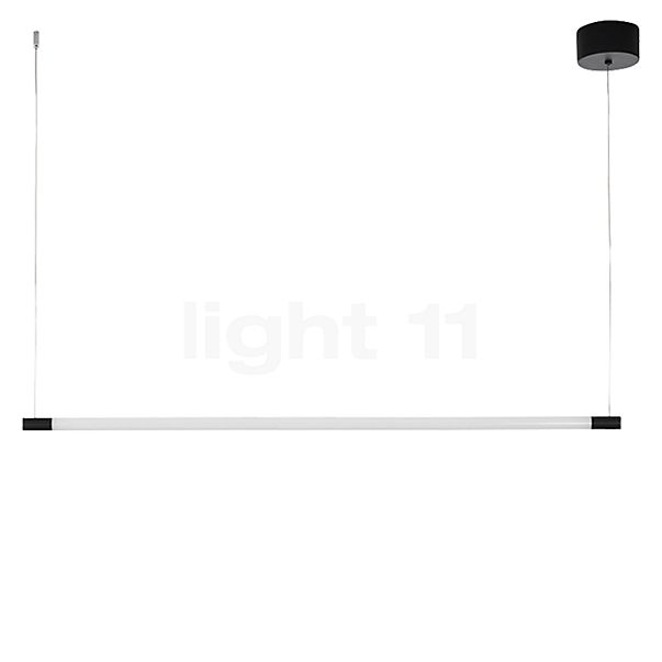 Marchetti 360°, lámpara de suspensión LED horizontal negro - XL