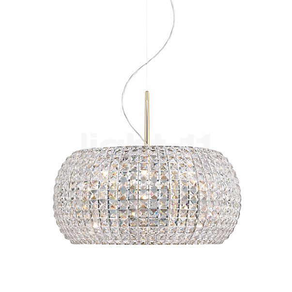 Marchetti Pulsar Hanglamp verguld - 40 cm - Swarowski kristal