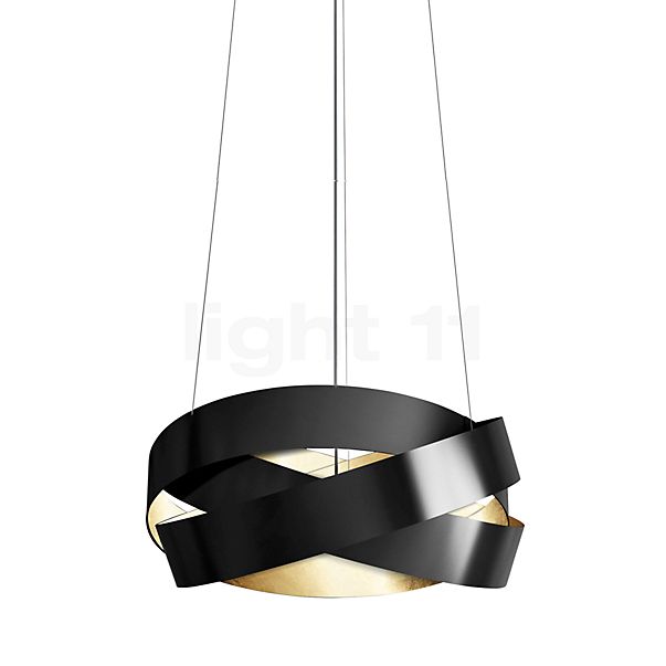 Marchetti Pura Lampada a sospensione nero/aspetto foglia d'oro - ø60 cm , Vendita di giacenze, Merce nuova, Imballaggio originale