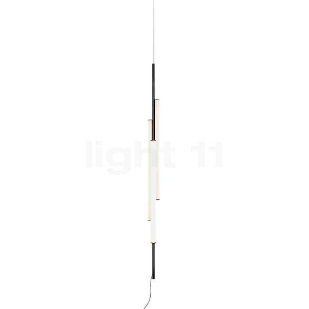 Marset Ambrosia V Lampada a sospensione LED nero - 130 cm - 2.200 K