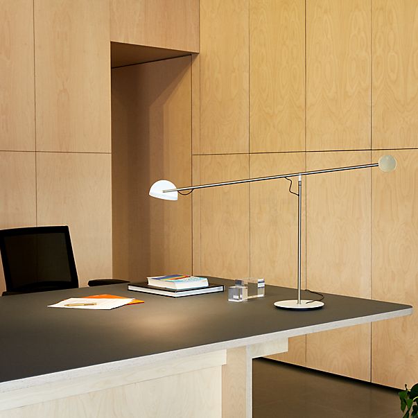 Marset Copérnica M Lampe de table LED graphite/doré-noir