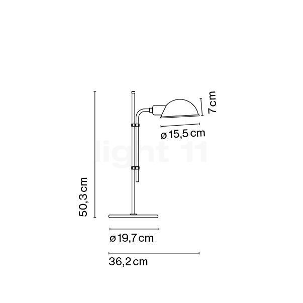 Marset Funiculi S Table lamp white sketch