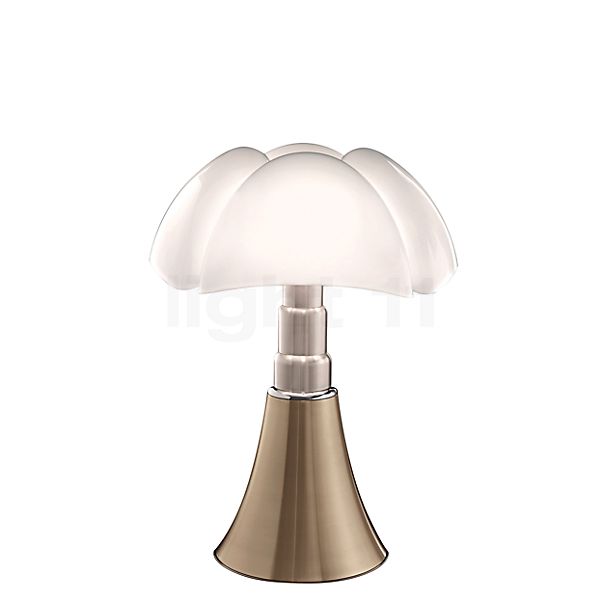 Martinelli Luce Pipistrello Lampada da tavolo LED ottone - 55 cm - Temperatura di colore regolabile