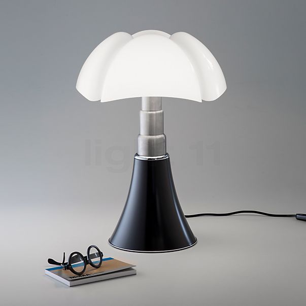 Martinelli Luce Pipistrello, lámpara de sobremesa LED marrón oscuro - 40 cm - 2.700 K