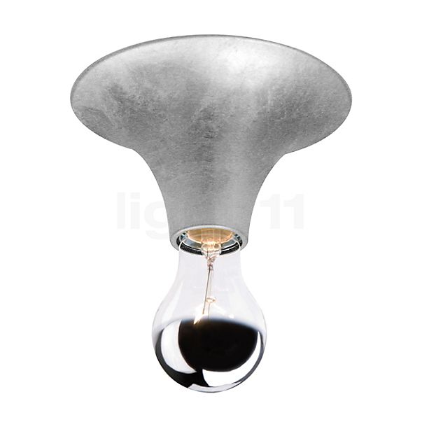 Mawa Etna, lámpara de techo metal - pan de plata