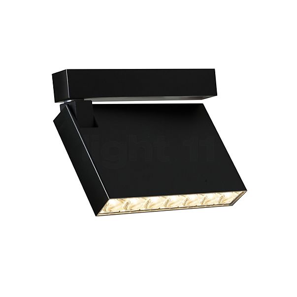 Mawa Flat-Box Projecteur en saillie LED noir mat