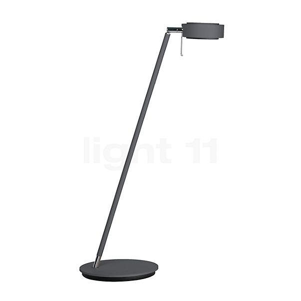 Mawa Pure Lampada da tavolo LED grigio basalto - 55 cm