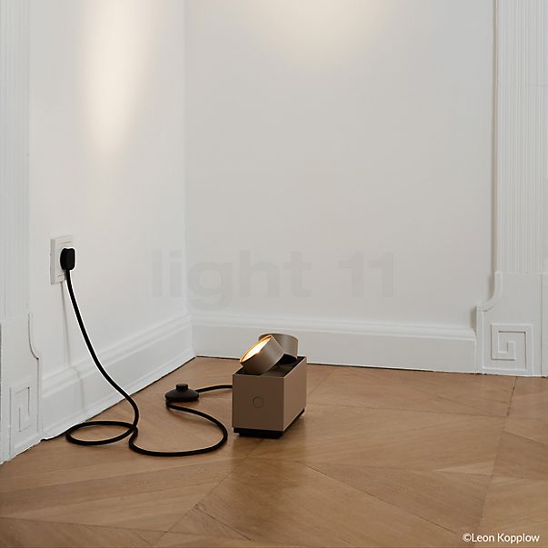Mawa Wittenberg 4.0 Parkett, lámpara de suelo LED beige - ra 95