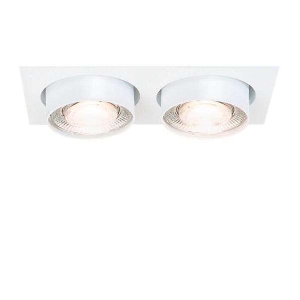 Wittenberg 4.0, foco parcialmente empotrado con placa de cubierta 2 focos LED