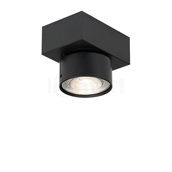 Mawa Wittenberg 4.0, lámpara de techo LED negro mate - ra 95