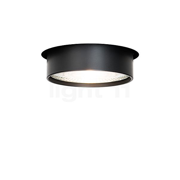 Mawa Wittenberg 4.0 recessed Ceiling Light round semi-flush LED black matt - without Ballasts , discontinued product