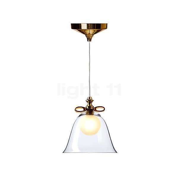 Moooi Bell Lamp Lampada a sospensione dorato/trasparente - 36 cm
