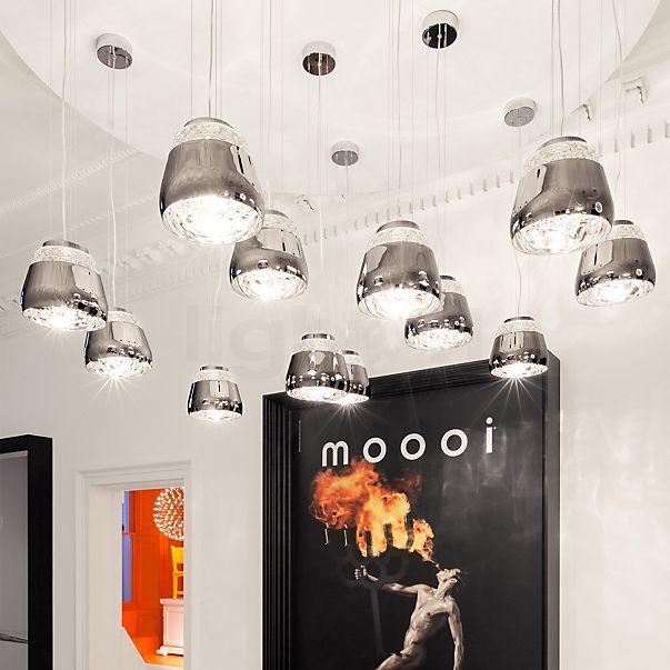 Moooi Valentine Hanglamp chroom