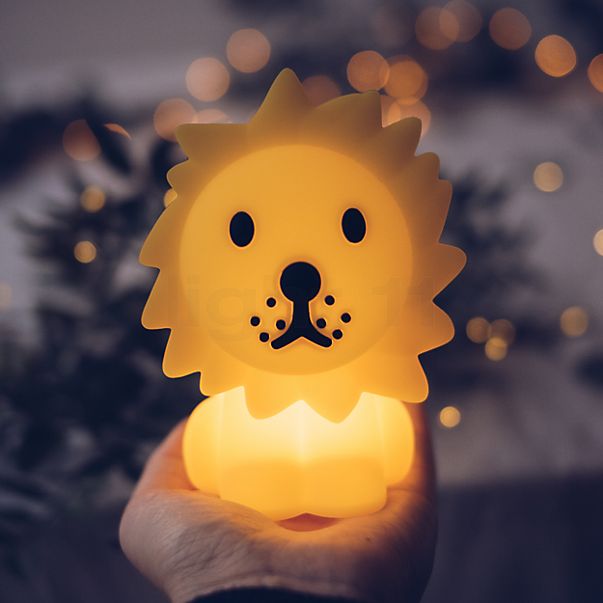 Mr. Maria Lion Bundle of Light, lámpara de sobremesa LED amarillo , artículo en fin de serie