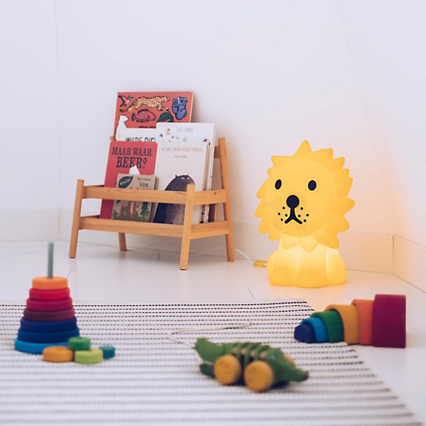 Mr. Maria Lion Lampada da tavolo o d'appoggio LED giallo