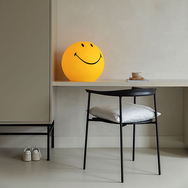 Mr. Maria Smiley® XL Lampada da tavolo o d'appoggio LED giallo