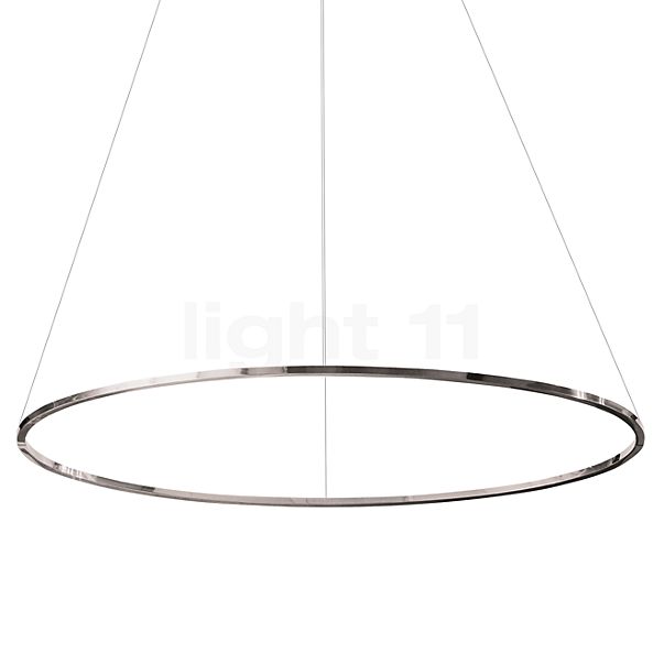 Nemo Ellisse Hanglamp LED aluminium poliert - uplight - 135 cm