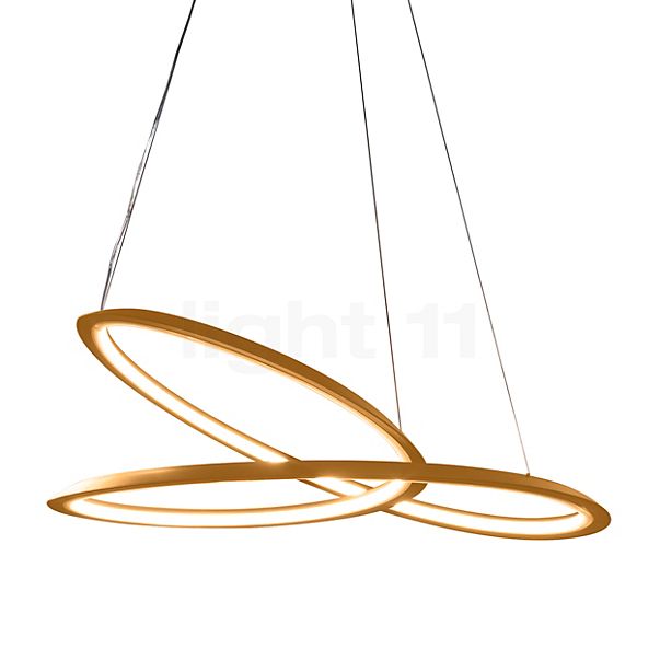 Nemo Kepler Hanglamp LED goud - 110 cm - uplight