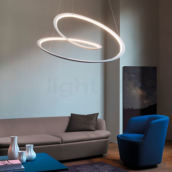  Kepler Pendant Light LED weiß - 84 cm - downlight