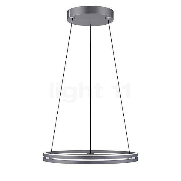 Neuhaus PURE® by Paul Neuhaus E-Loop Suspension LED gris - ø70 cm - e-LIFT®