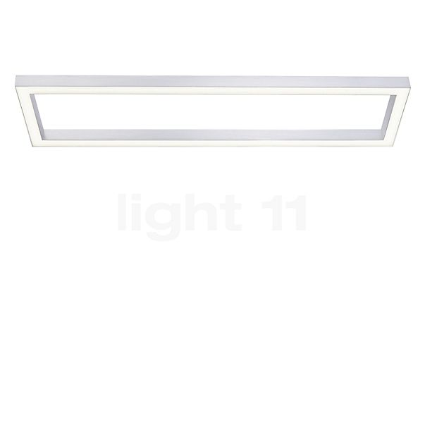 Neuhaus PURE® by Paul Neuhaus Lines Square Deckenleuchte LED silber - 110 x 30 cm