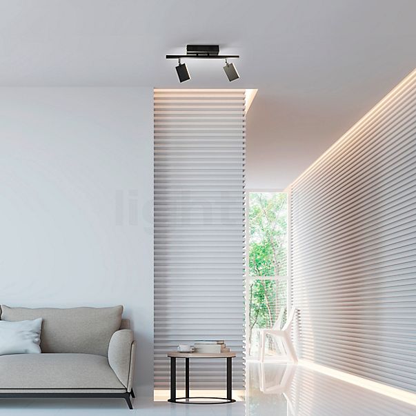 Neuhaus PURE® by Paul Neuhaus Mira Deckenleuchte LED 2-flammig schwarz