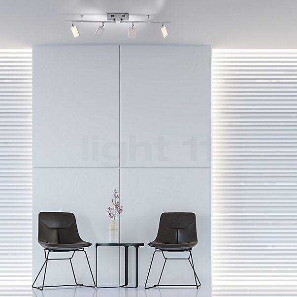 Neuhaus PURE® by Paul Neuhaus Mira Deckenleuchte LED 4-flammig silber