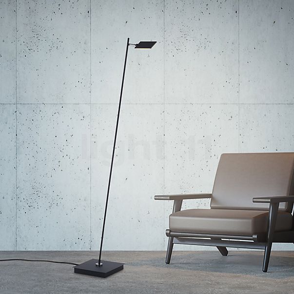 Neuhaus PURE® by Paul Neuhaus Mira Lampadaire LED noir