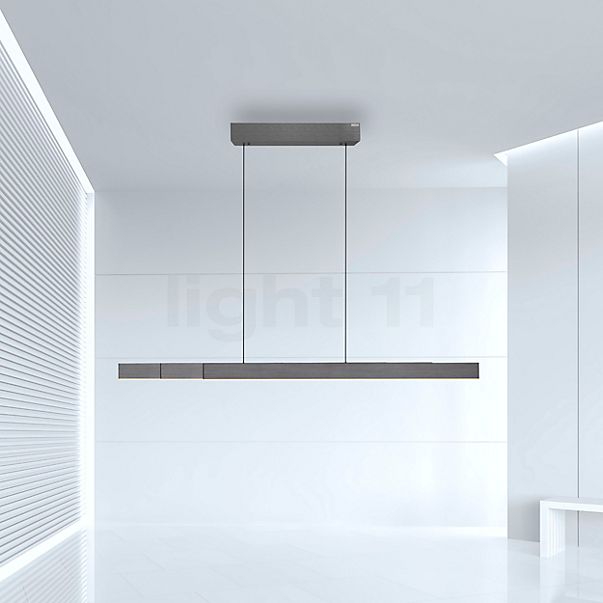 Neuhaus PURE® by Paul Neuhaus Moto-Rise Hanglamp LED grijs - e-SLIDE® - e-LIFT®