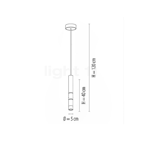 Neuhaus PURE® by Paul Neuhaus Vega Hanglamp LED 1-licht zilver schets