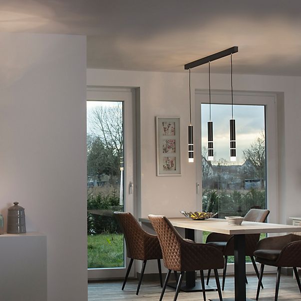 Neuhaus PURE® by Paul Neuhaus Vega Hanglamp LED 3-lichts zwart