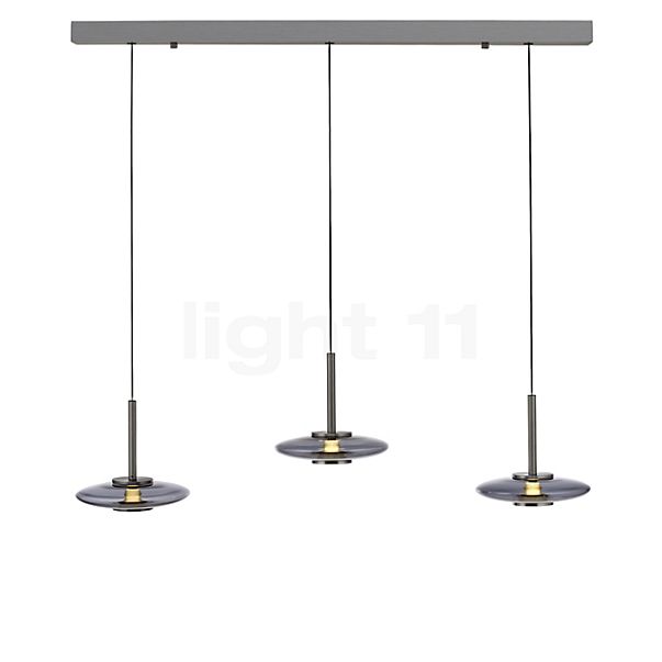 Neuhaus PURE® by Paul Neuhaus Vitrum Hanglamp LED 3-lichts grijs