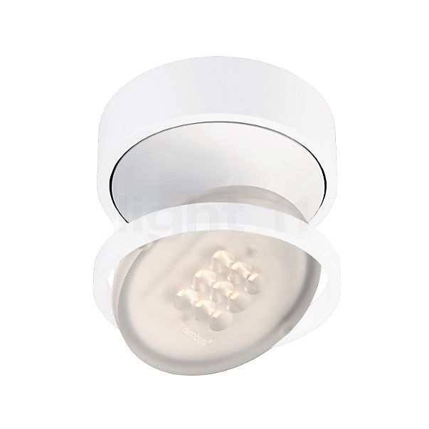 Nimbus Rim R Plafondlamp LED wit glimmend - 11 cm