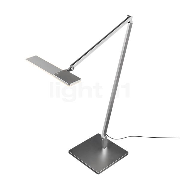 Nimbus Roxxane Office Bordlampe LED sølv eloxeret - 2.700 K - med fod