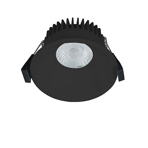Nordlux Albric, foco empotrable LED negro