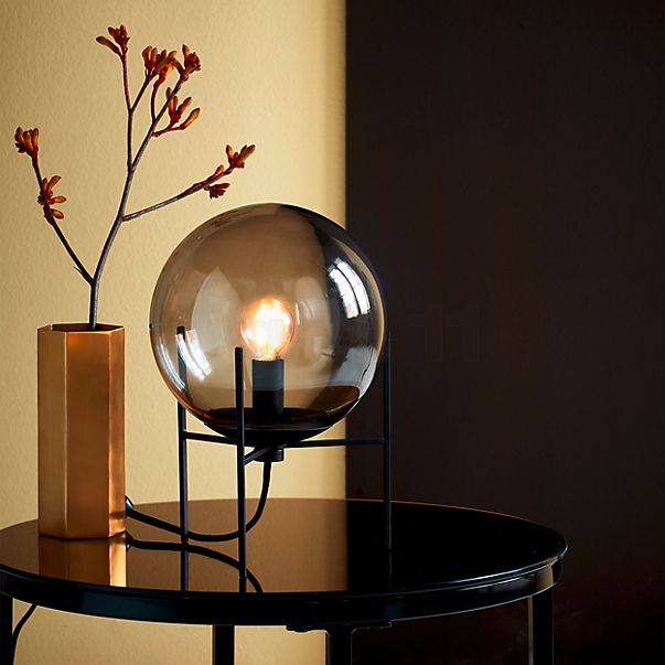 Nordlux Alton Table Lamp smoked glass