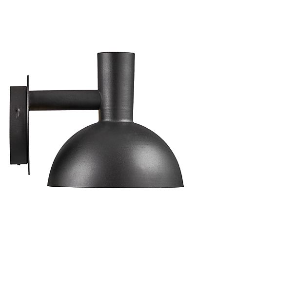 Nordlux Arki, lámpara de pared ø20 cm - negro