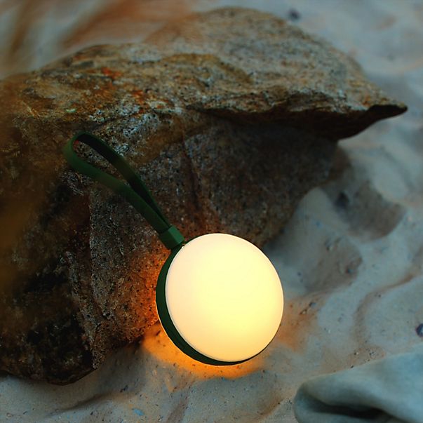 Nordlux Bring Lampada ricaricabile LED bianco/nero - 16 cm