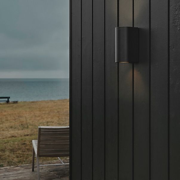 Nordlux Canto Maxi 2, lámpara de pared negro - Seaside Revestimiento
