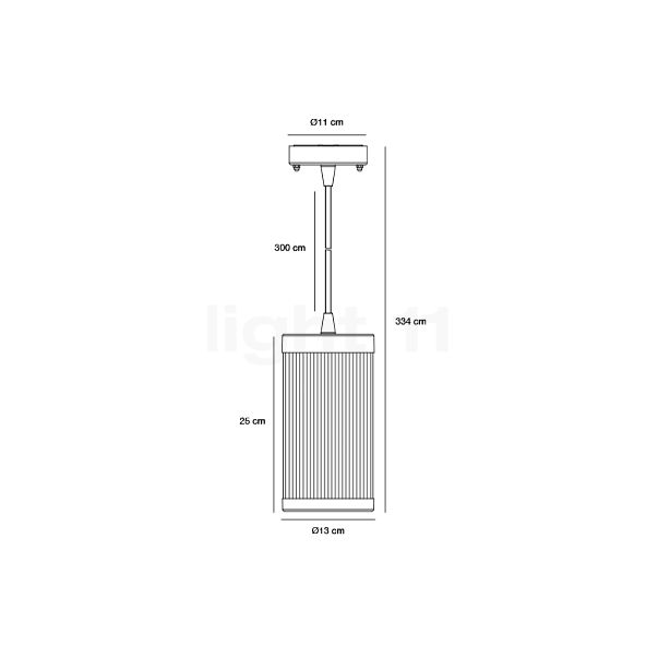 Nordlux Coupar Pendelleuchte sand Skizze