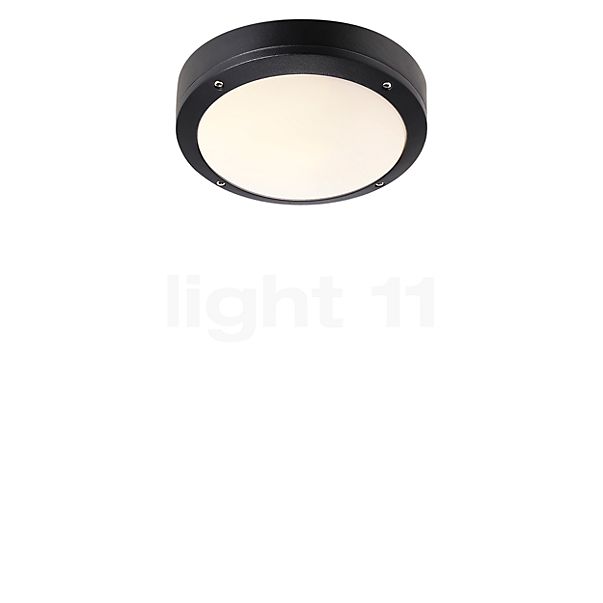 Nordlux Desi, lámpara de techo negro - ø22,3 cm