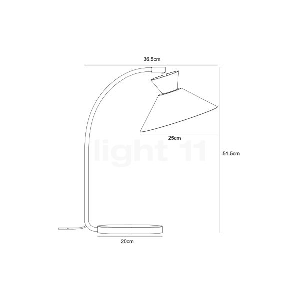 Nordlux Dial Table Lamp white sketch