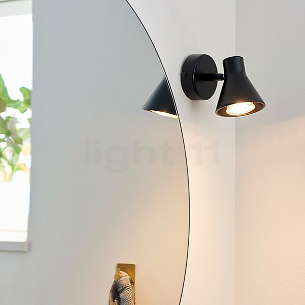 Nordlux Eik Wall Light black